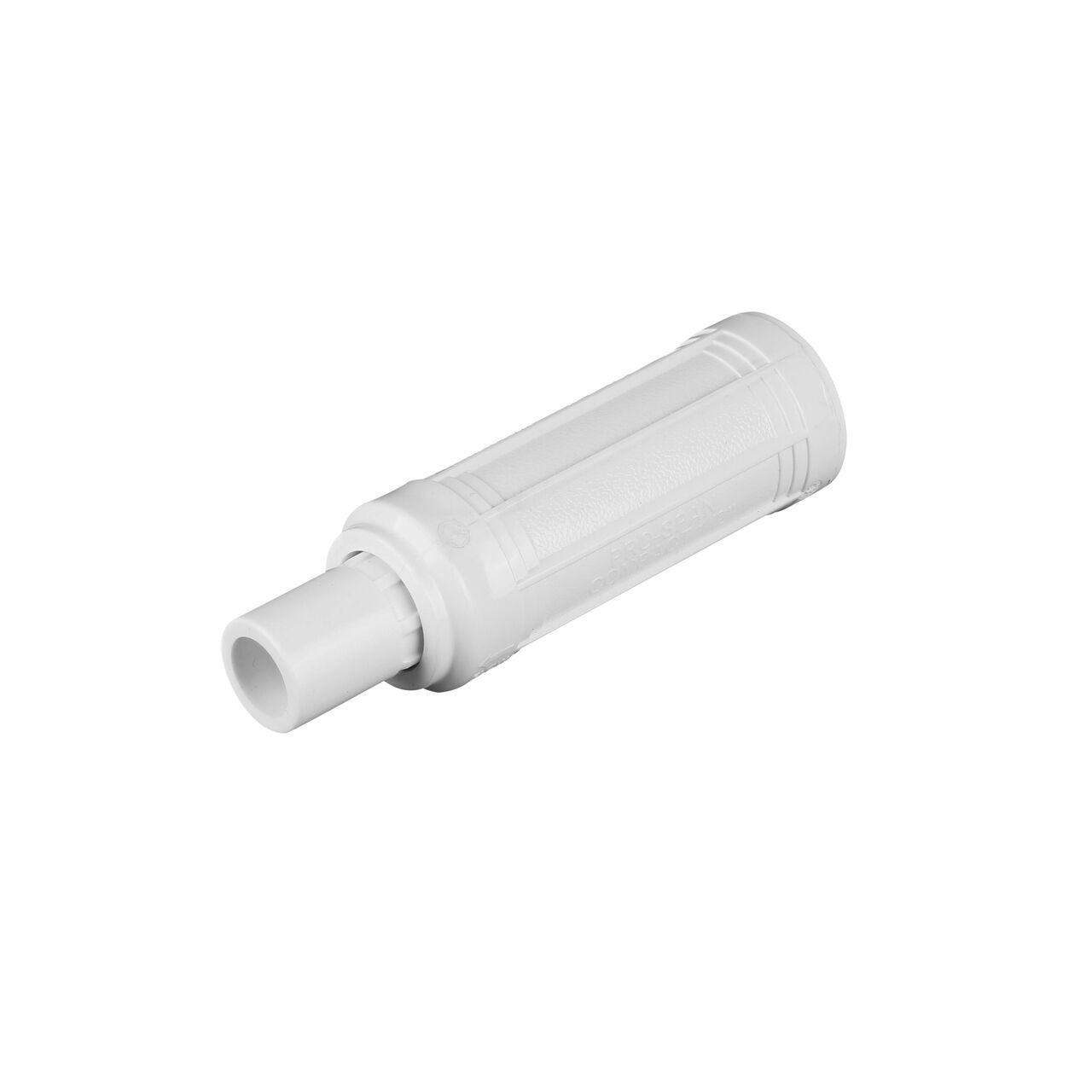 The compact design of the compact Pro-span 1/2 in. expansion repair coupling (NDS 118-05C) minimizes excavation around the damaged pipe.