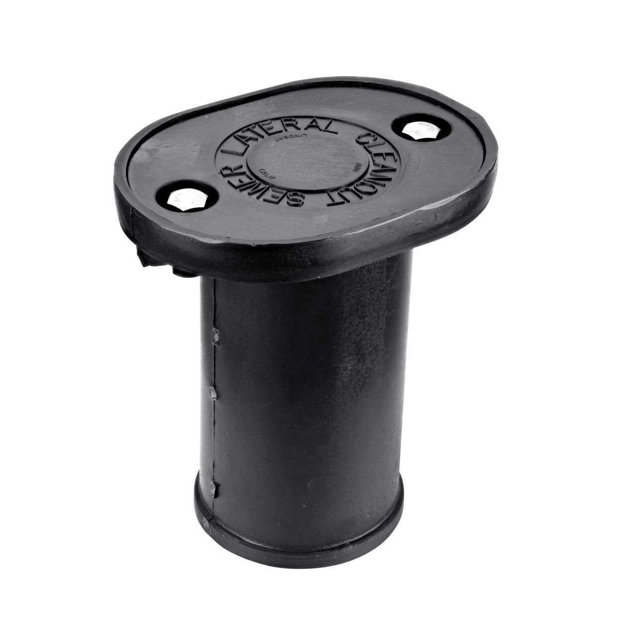 NDS Black 4 in. Polypropylene S&D Sewer Cleanout Plug (NDS 22-040) provides easy access to a main sewer line