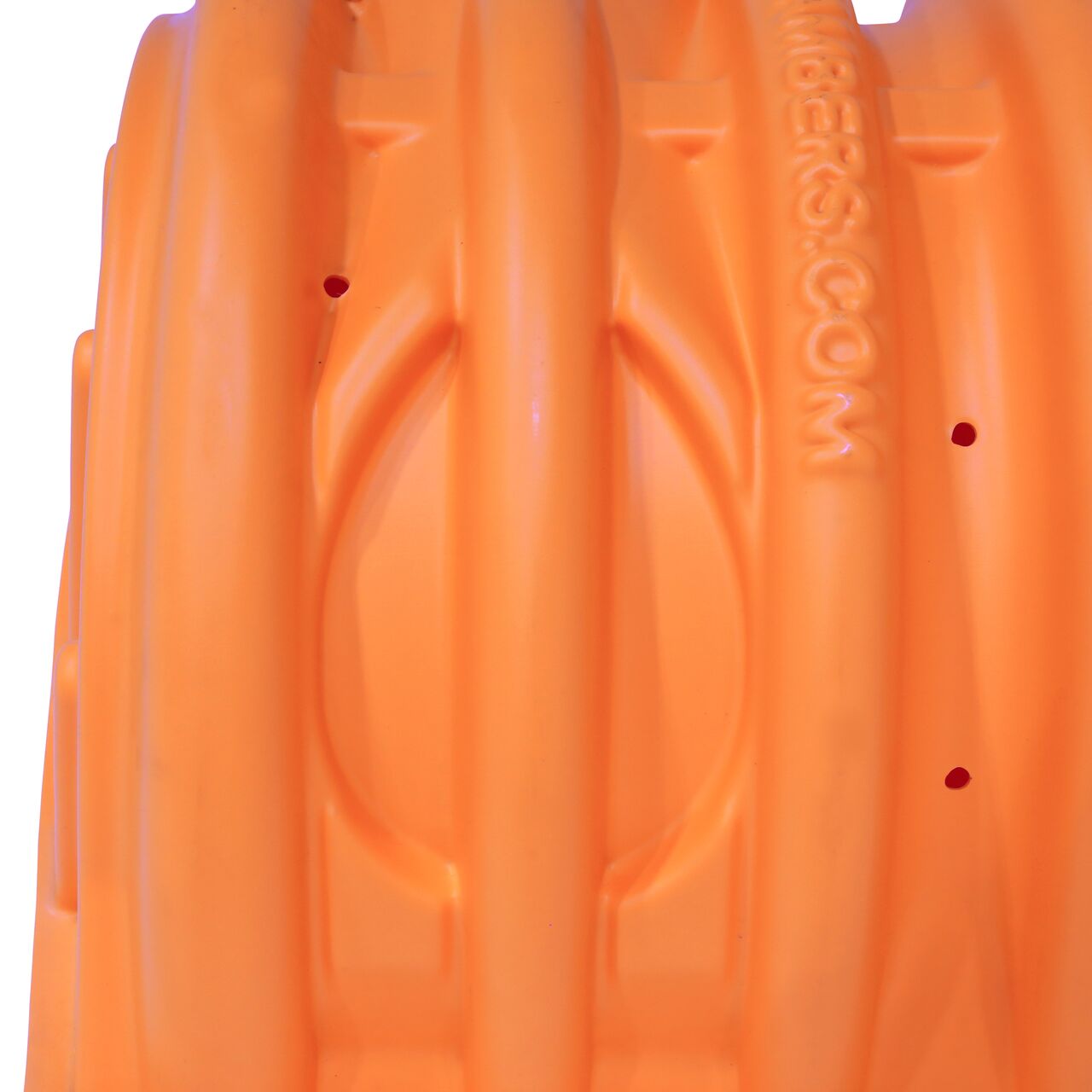 Closeup of the top of the NDS StormChamber 18 in. closed unit where you can cut holes into the product to insert a pipe on side of the chamber  (NDS SC-1820-C-O)