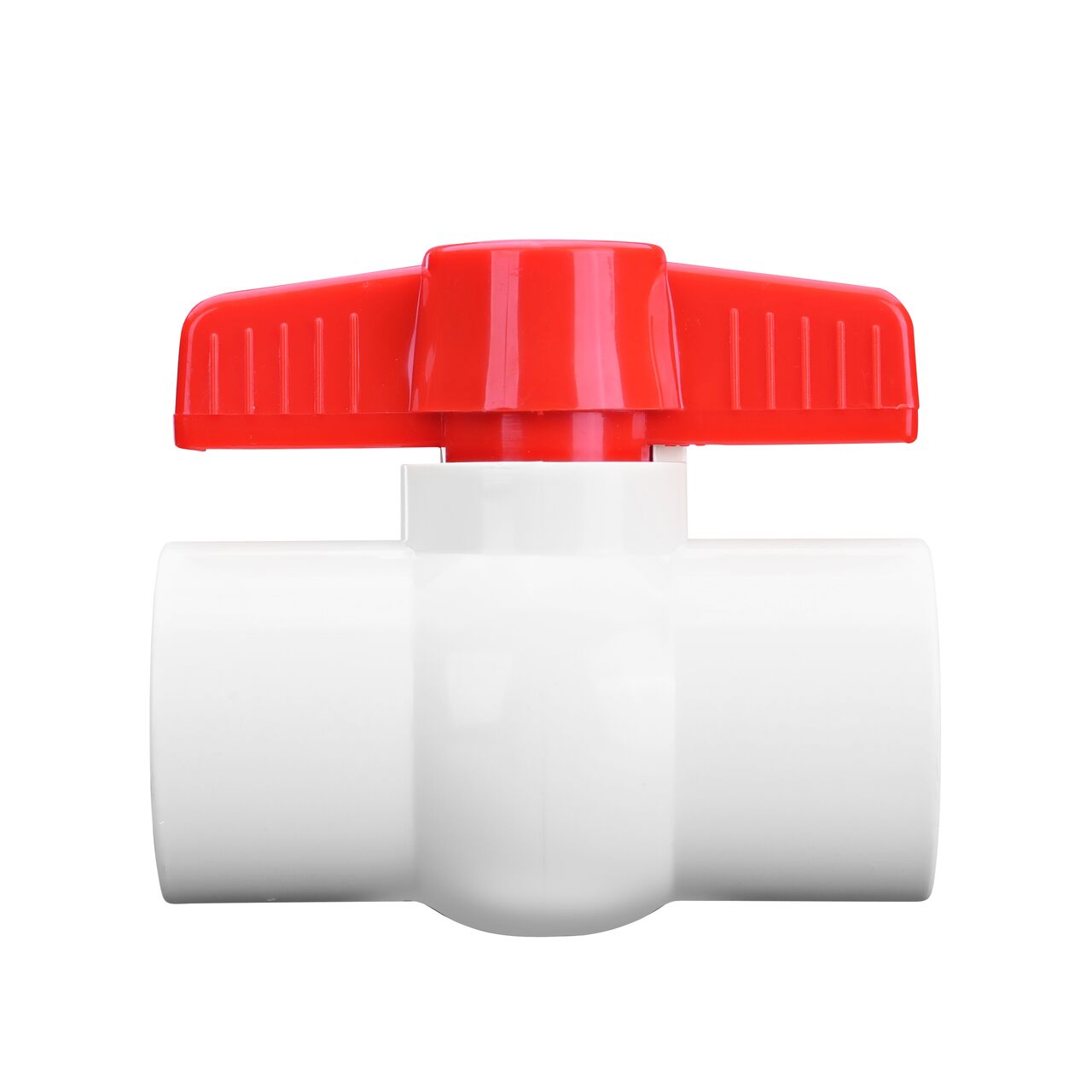 NDS 1-1/4 in. PVC CTS Ball Valve is a leak-resistant valve that connects two 1-1/4 in. Sch. 40 pipes in an irrigation or other pressurized system and helps prevent costly property damage, pipe corrosion, and system issues (NDS E1310-12)