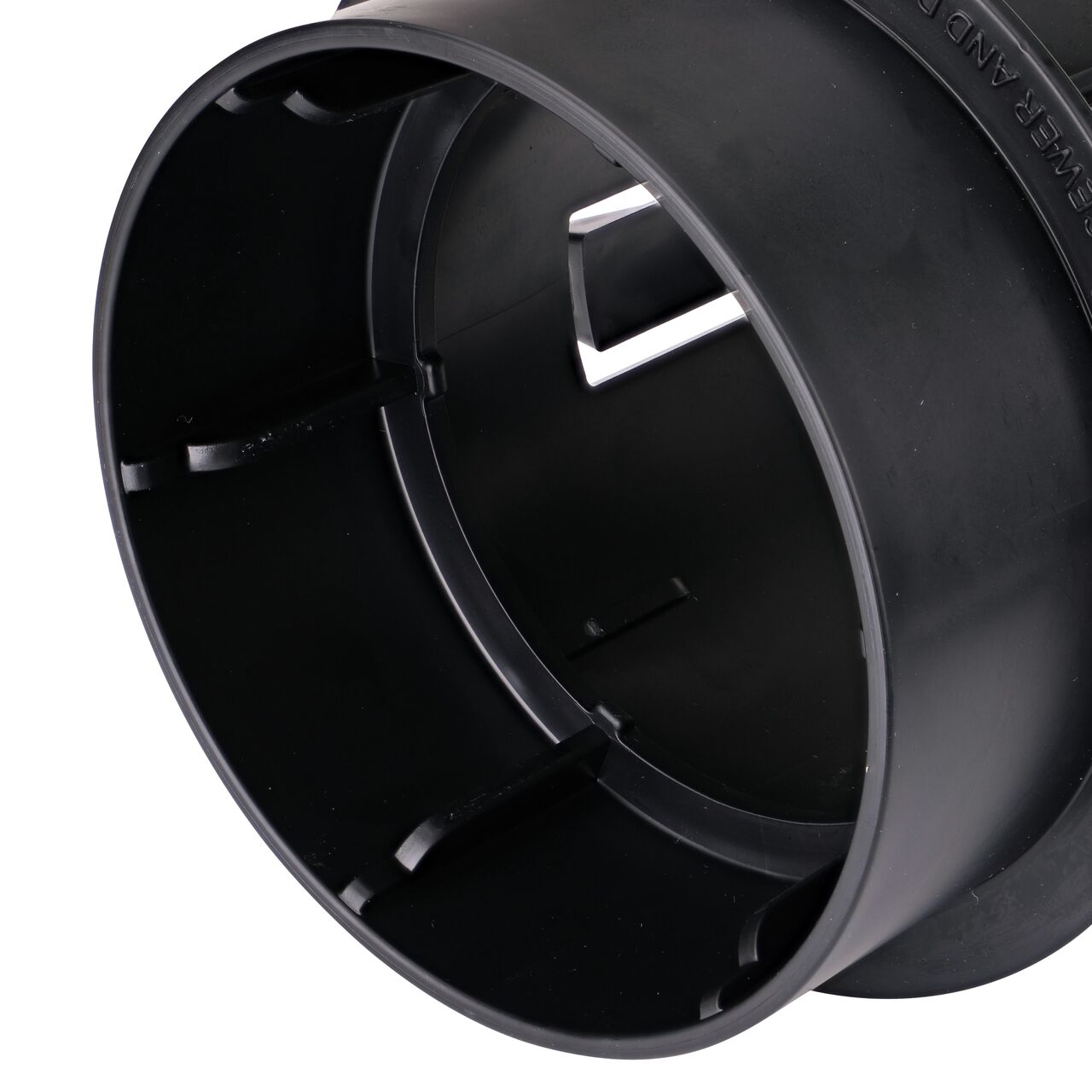 Closeup view of the S&D fitting connection end of the NDS Adapter (NDS 1241)