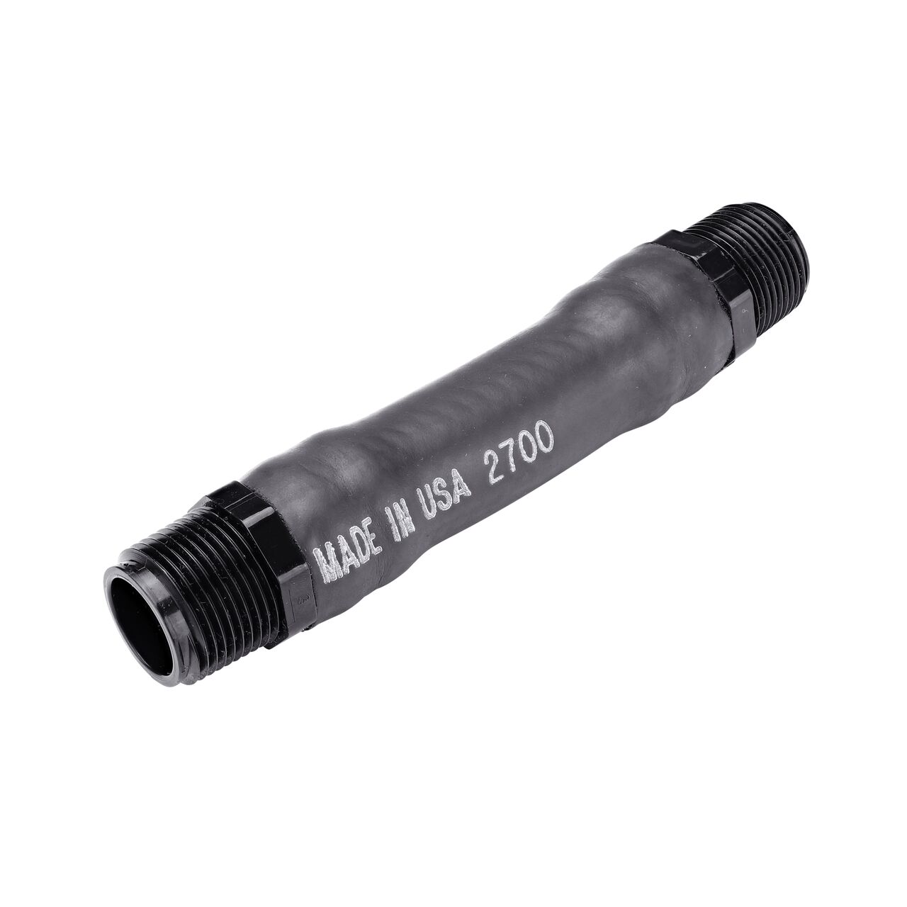 The NDS 3/4 in. IPS MPT Flexible Riser provides a connection point between irrigation line and landscape watering devices above ground surface for effective water distribution (NDS FR-0750-6)