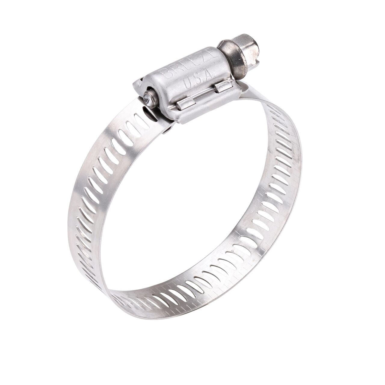 The NDS SAE 28 Worm Drive Hose Clamp with Aero Seal 1/2 in. band width (NDS 64028H) works with most soft hose or tubing to transport water and prevent leaks in pressurized systems