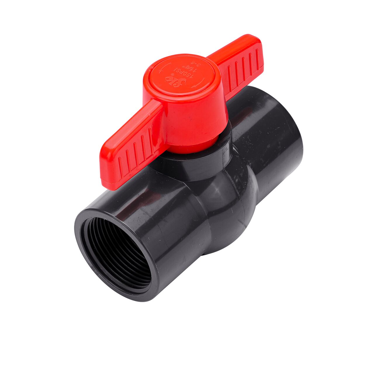 NDS PVC IPS Ball Valve is leak-resistant valve connects two 1-1/4 in. FPT Sch. 40 pipe ends in an irrigation or other pressurized system and prevents the backflow of water (NDS E1620-12)