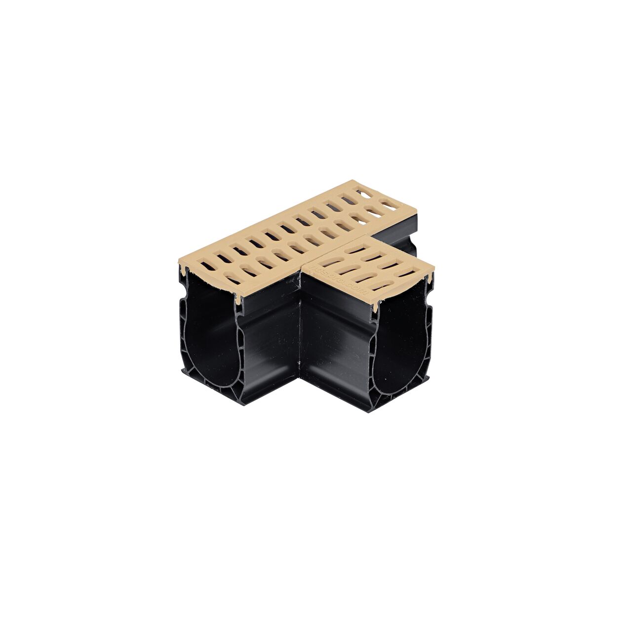 Uninstalled NDS Sand Slim Channel™ Drain Tee and Grate (NDS 9372)