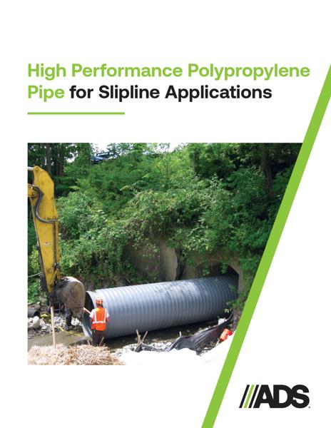 High Performance Polypropylene Pipe for Slipline Applications