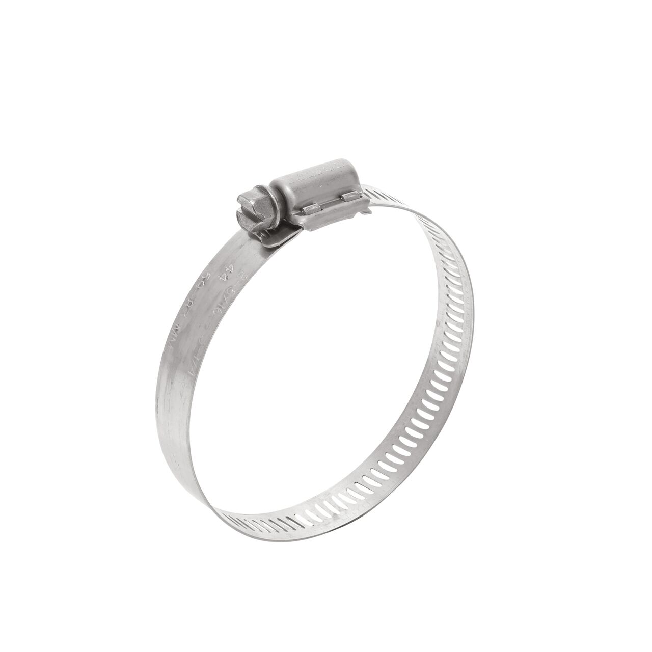 The NDS SAE 44 Worm Drive Hose Clamp with 1/2 in band width (NDS 64044H) reduces hose corrosion and system issues