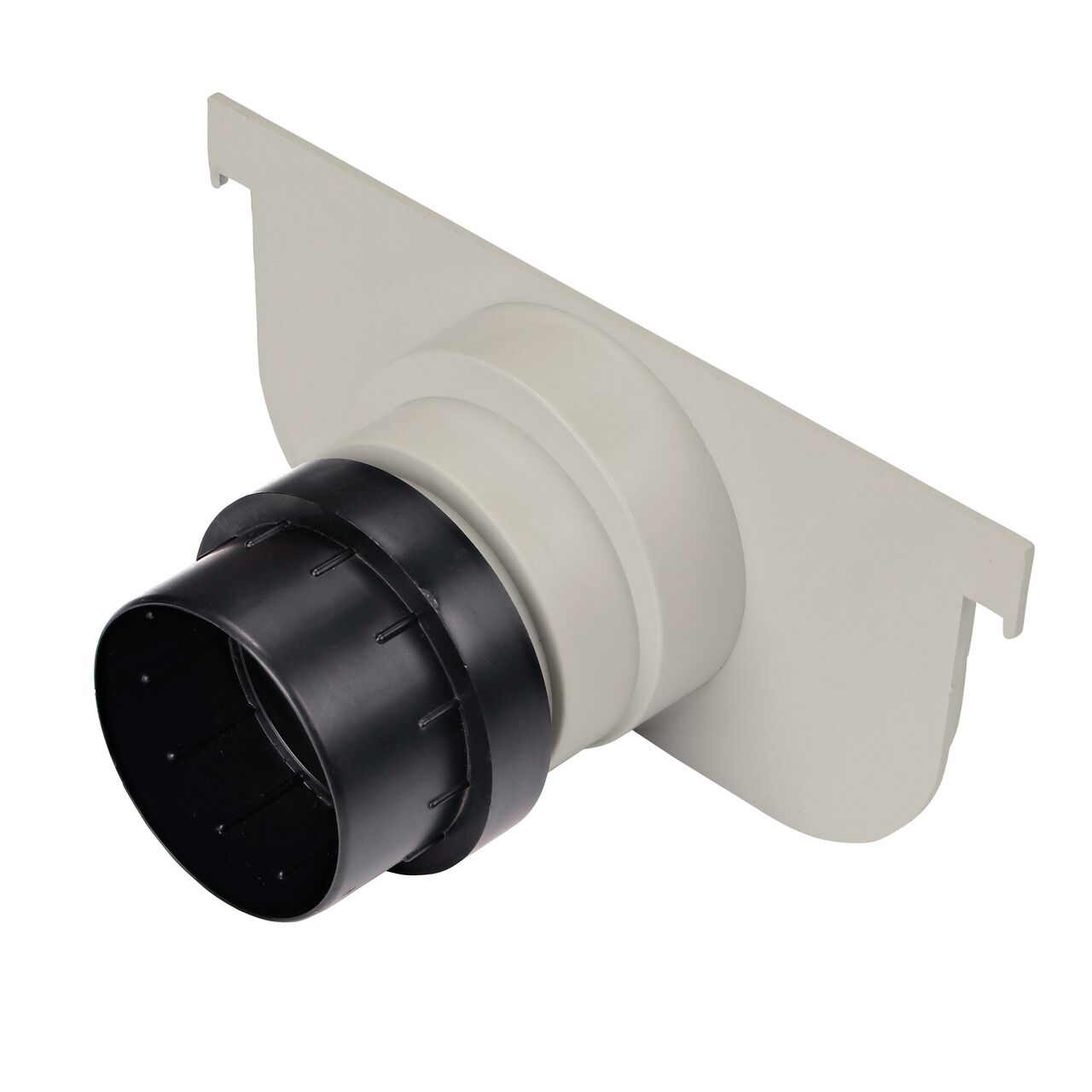 12 in. Pro Series Channel™ Drain End Cap/End Outlet, for Shallow Profile Channel Drain