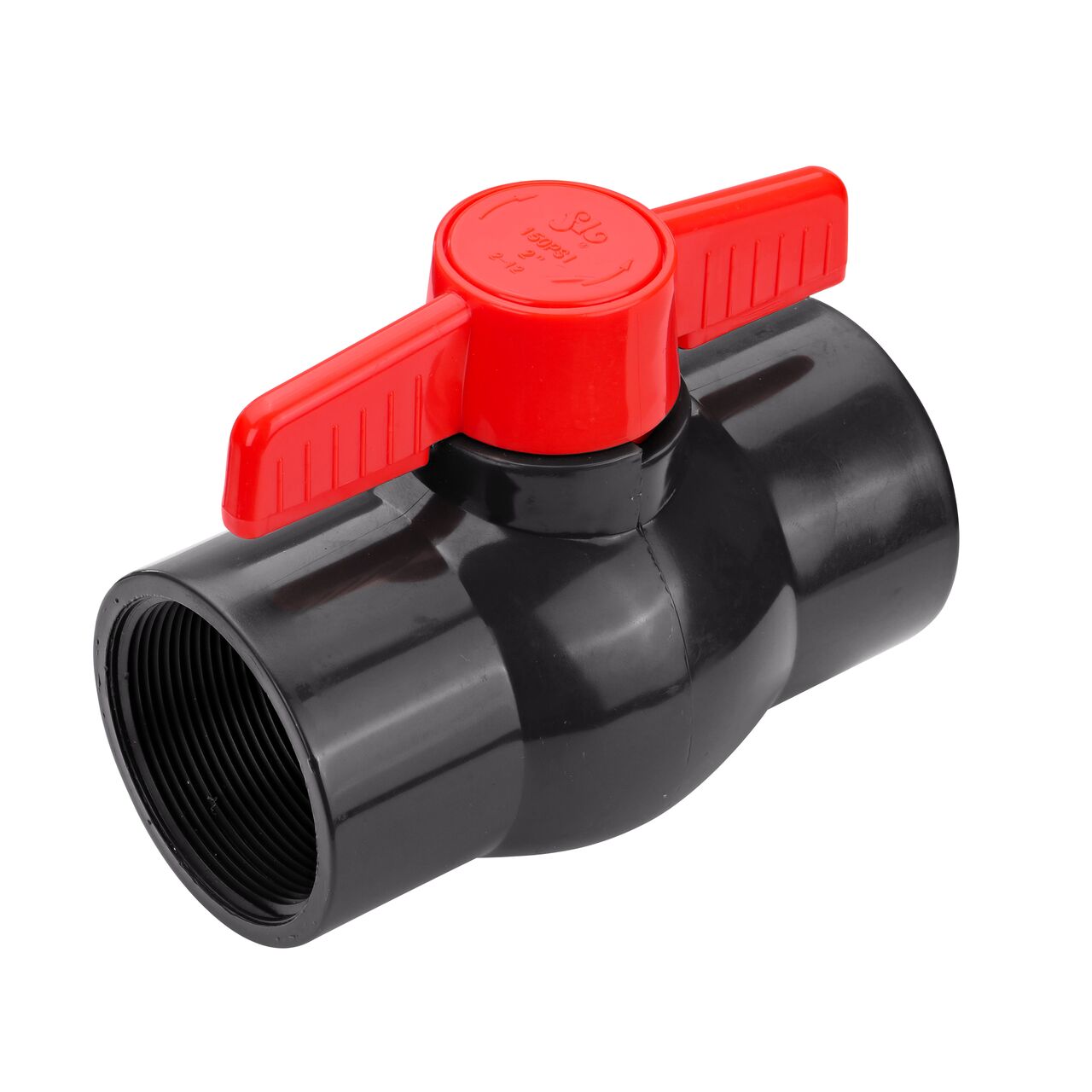 Add a shut off point in your system with the NDS 2 in. PVC IPS Ball Valve with FPT connections (NDS E1620-20)