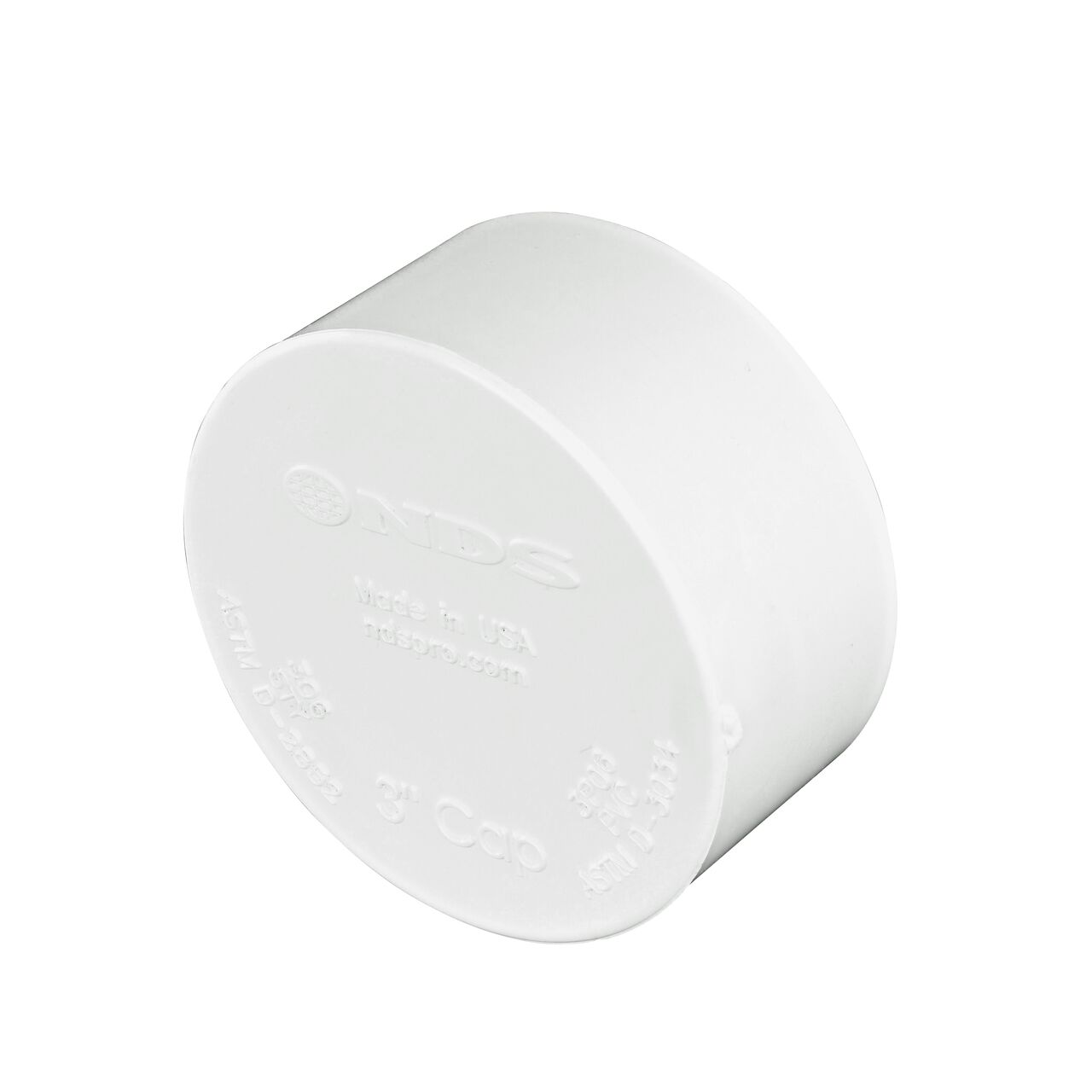 3 in. PVC Sewer and Drain Cap (NDS 3P06*, NDS 3P06, NDS 306*)
