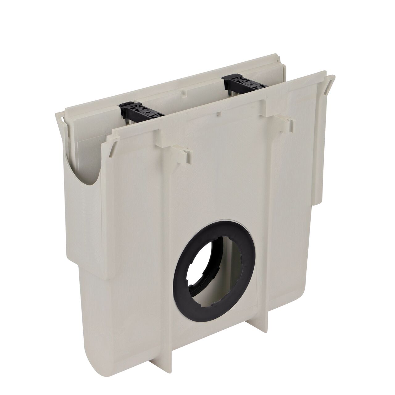NDS Dura Slope InLine Catch Basin (NDS DS-340) comes with two outlets