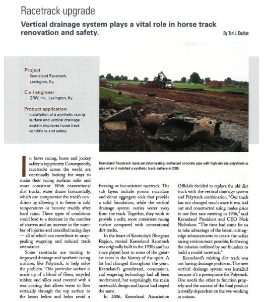 Racetrack upgrade - CE News