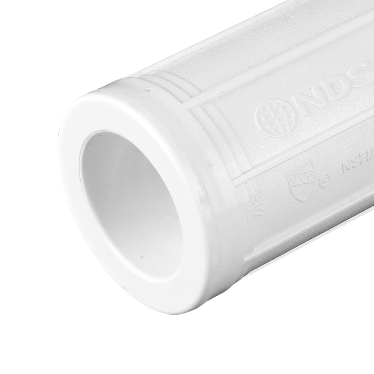 Patented Grip-Lock technology on the compact Pro-Span 1 in. expansion repair coupling (NDS 118-10C) prevents piston from spinning when inserting onto pipe and allows the use of the body as a handle; easy-grip bars/ribs make it easier to twist, even with wet and muddy hands