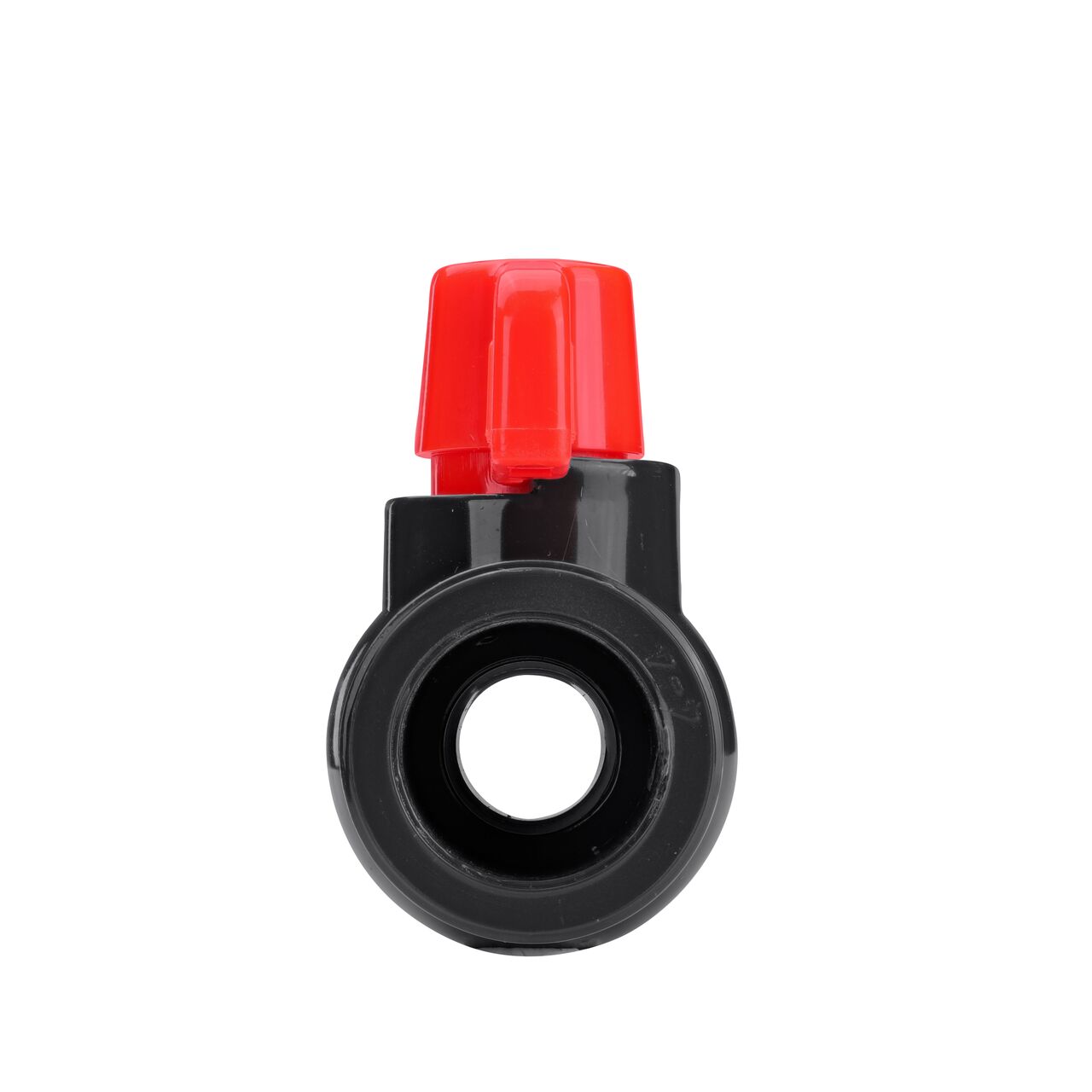 NDS 1/2 in. PVC IPS Ball Valve direct water flow one-way through pipes when the ball valve opens that is perfect for pool and spa, irrigation, and plumbing installations (NDS E1610-05)