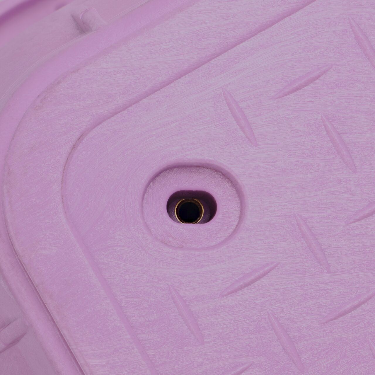 Closeup view of the inside reinforced edges on the NDS 17 in. X 30 in. Rectangular Pro-Spec® Series Valve Box and Cover (NDS 326PBCBR)