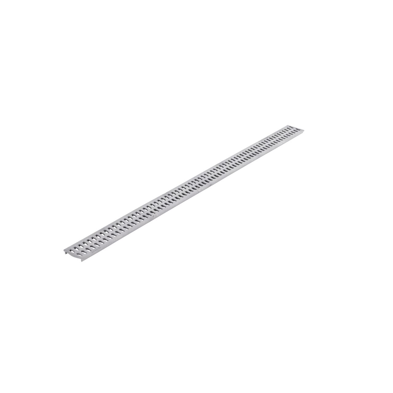 Hero shot of the Gray Slim Channel™ Drain Grate (NDS 9243)