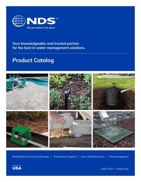 NDS Permeable Pavers Product Catalog 2026-2027