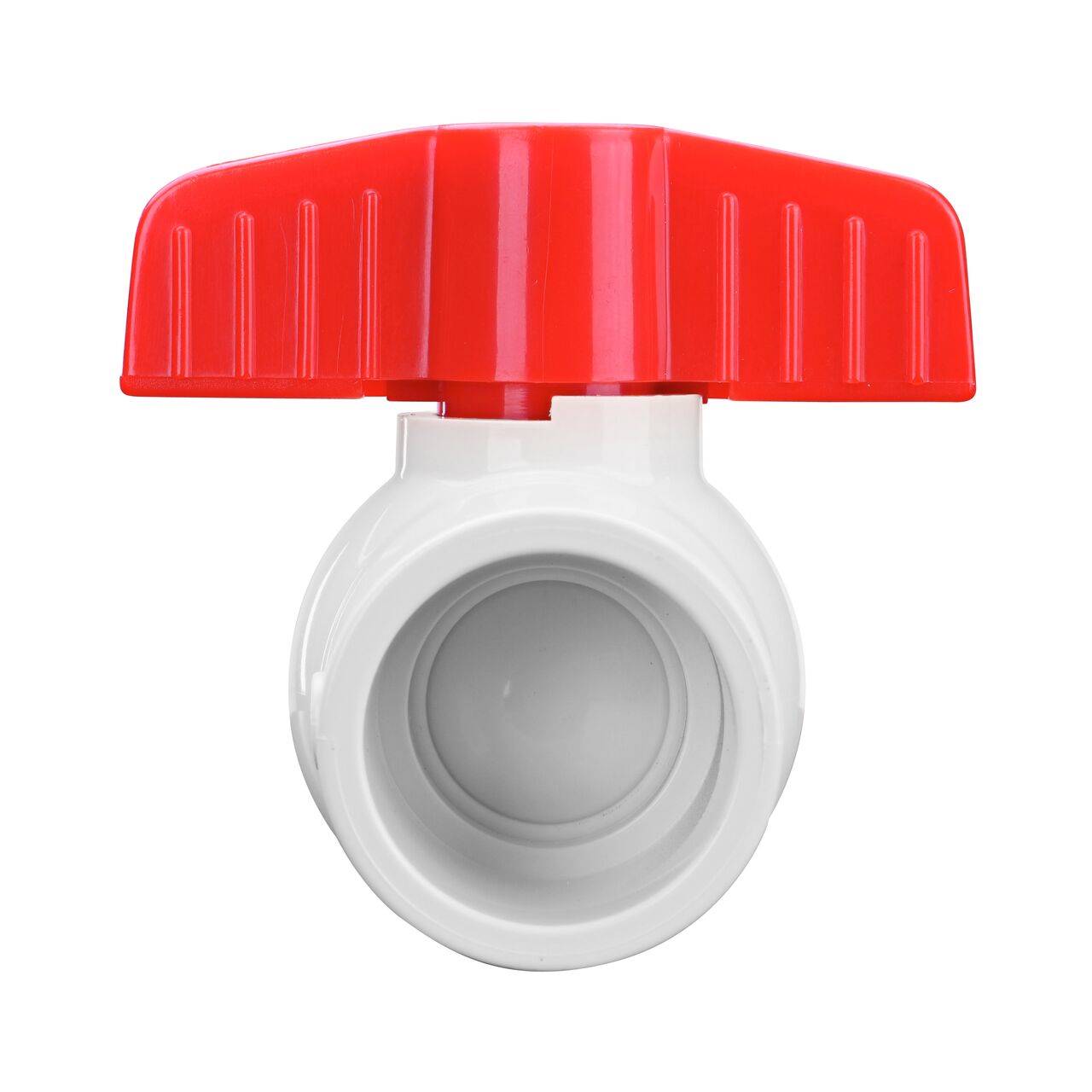 The NDS 1-1/4 in. CPVC CTS Ball Valve is made of durable material and works with most CPVC pipe to transport water and prevent backflow of contaminated water in pressurized systems (NDS C1310-12)