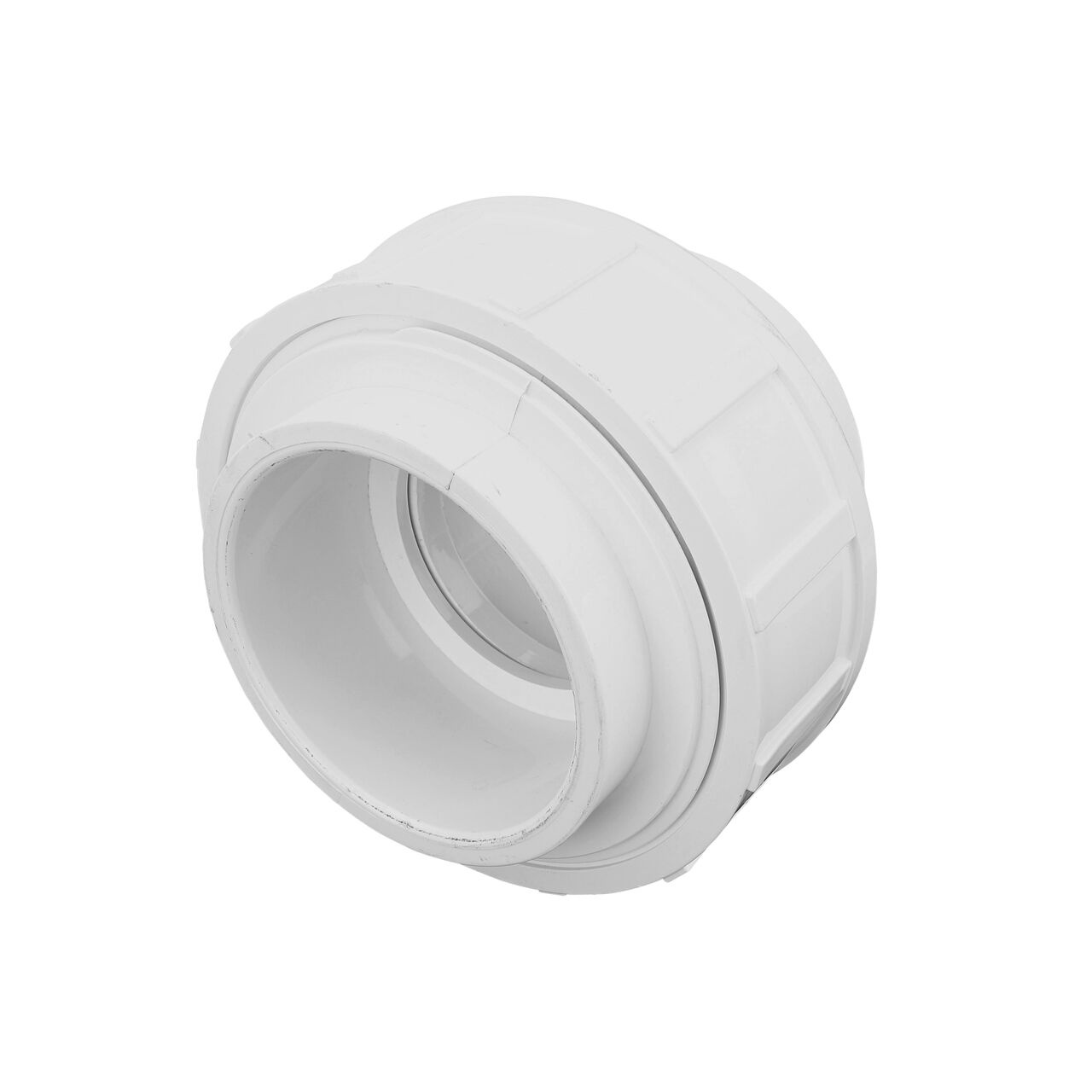 Use the NDS 3 in. PVC Union with dual slip connection ends for Schedule 40 pipes to make a leak-resistant connection between pipes without any glue necessary (NDS WU-3000-S)
