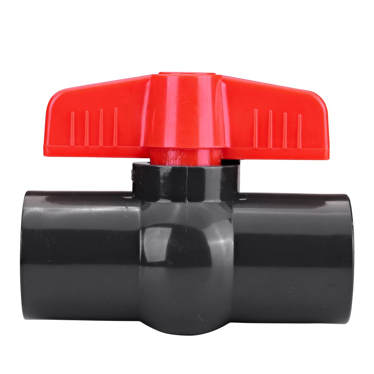 NDS PVC IPS Ball Valve is leak-resistant valve connects two 3/4 in. Sch. 40 pipe ends in an irrigation or other pressurized system and helps prevent costly property damage, pipe corrosion, and system issues (NDS E1610-07)