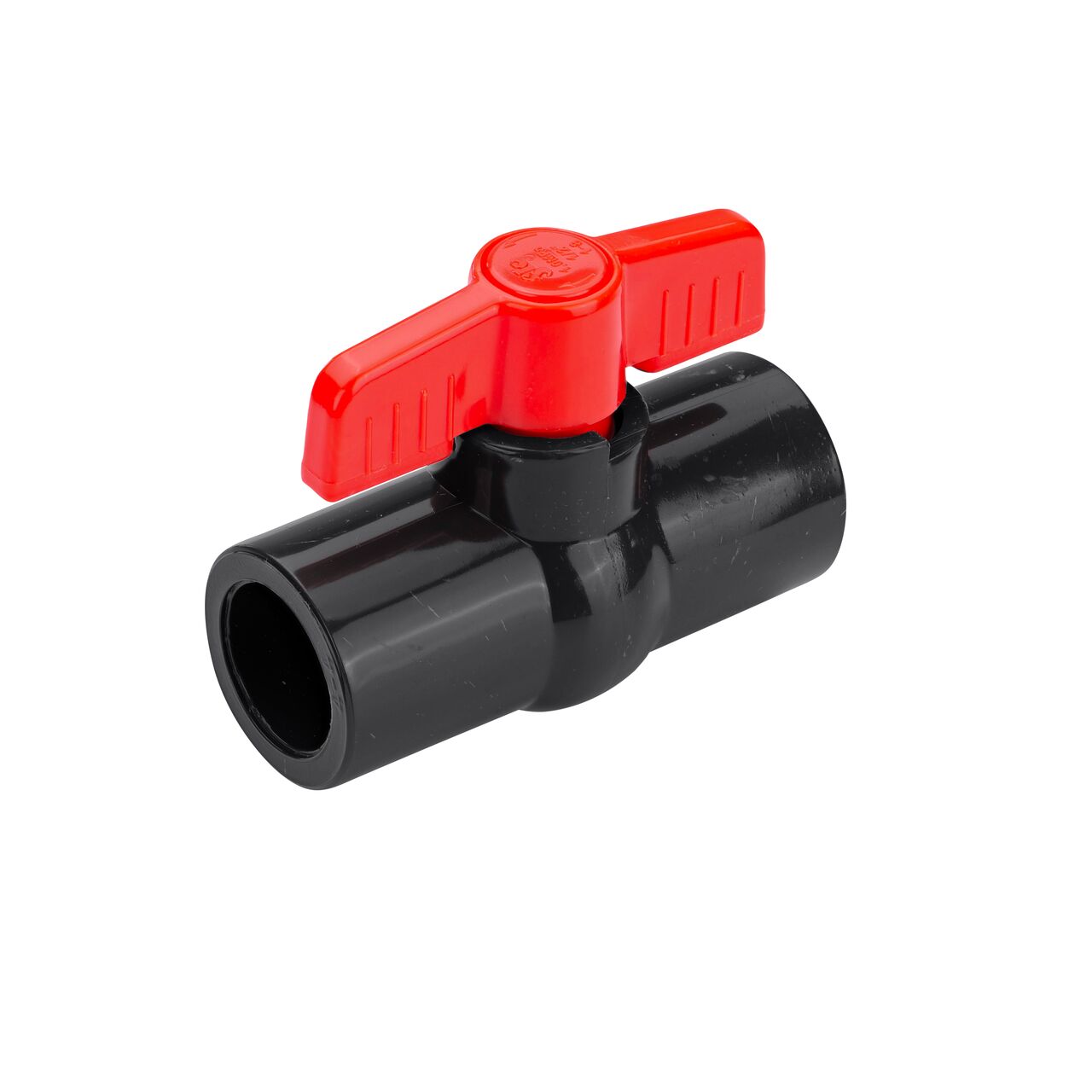 NDS PVC IPS Ball Valve is leak-resistant valve connects two 1/2 in. Sch. 40 pipe ends in an irrigation or other pressurized system and prevents the backflow of water (NDS E1610-05)