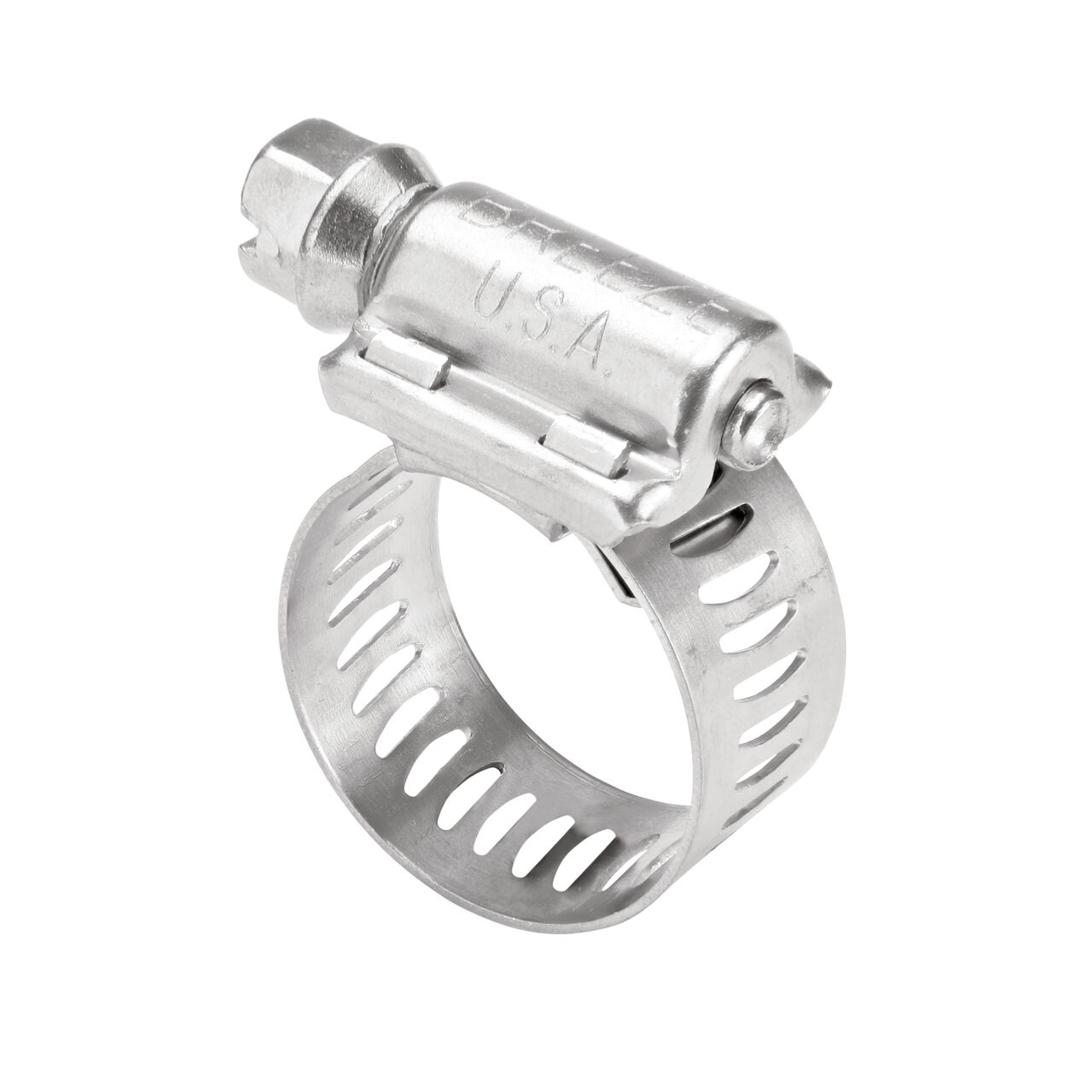 The NDS SAE 8 Worm Drive Hose Clamp with Aero Seal 1/2 in. band width (NDS 64008H) exceeds all SAE requirements including standard J1508 Type "F"