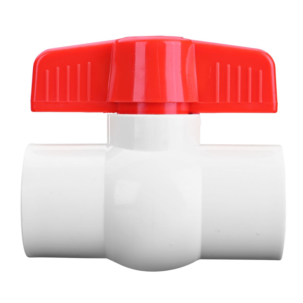 NDS 1 in. PVC CTS Ball Valve is a leak-resistant valve that connects two 1 in. Sch. 40 pipes in an irrigation or other pressurized system and helps prevent costly property damage, pipe corrosion, and system issues (NDS E1310-10)