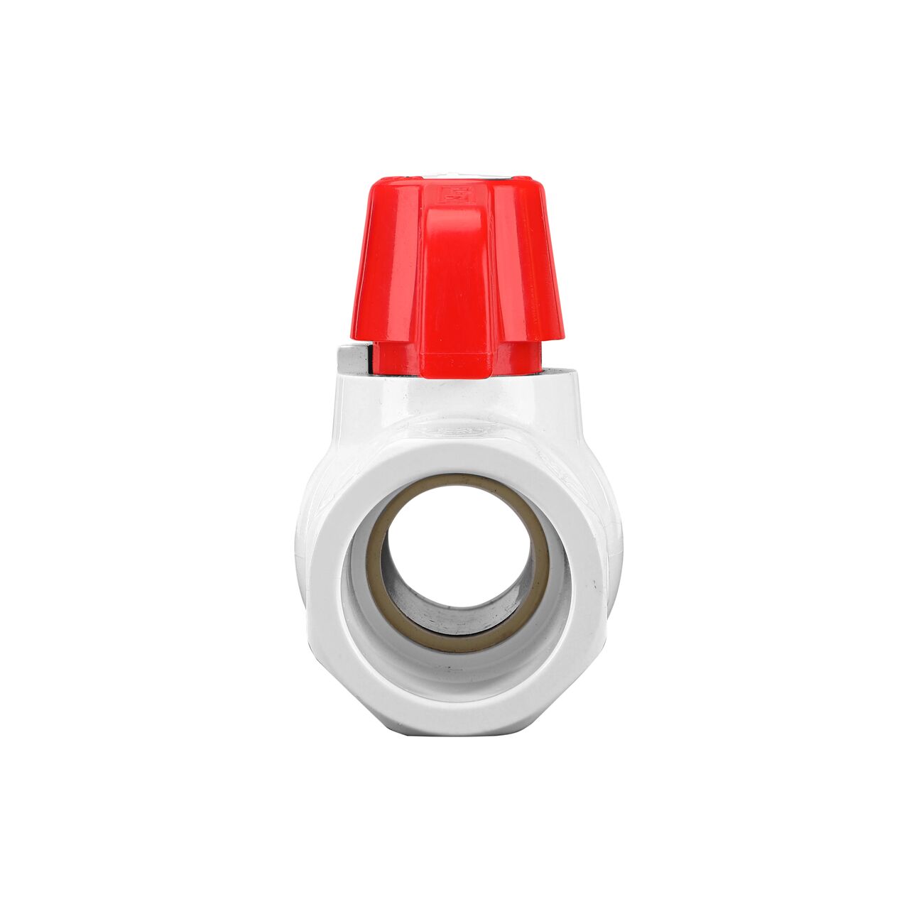 NDS 3/4 in. PVC IPS Ball Valve direct water flow one-way through pipes when the ball valve opens that is perfect for pool and spa, irrigation, and plumbing installations (NDS E1410-07)