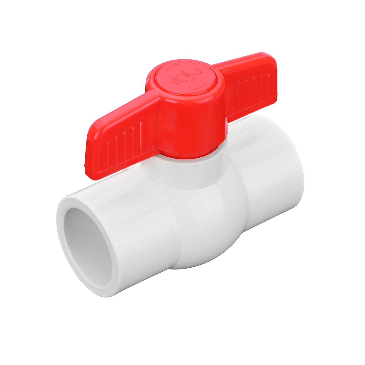 NDS 1 in. PVC CTS Ball Valve is a leak-resistant valve that connects two 1 in. Sch. 40 pipes in an irrigation or other pressurized system and prevents the backflow of water (NDS E1310-10)