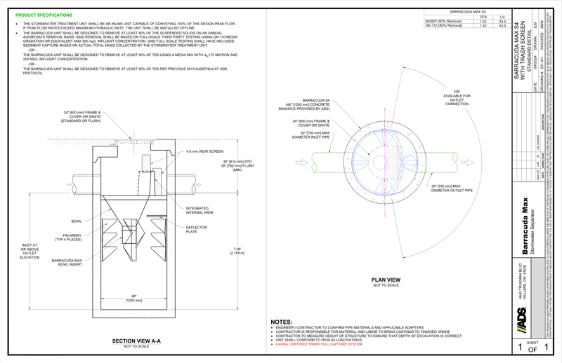 Barracuda Max S4 Trash Capture Detail 