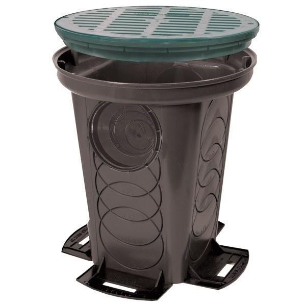 Polylok round basin with grate
