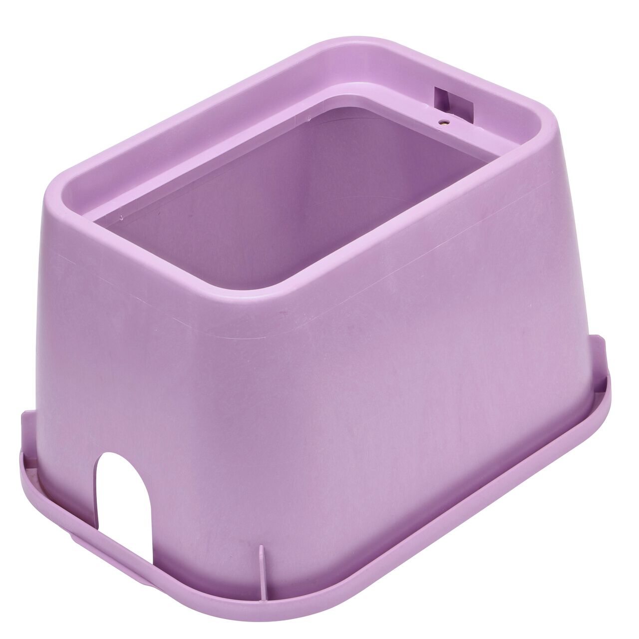 View of the Purple 14 in. X 19 in. Rectangular Valve Box which conceals and protects irrigation components(NDS 113PBCR)