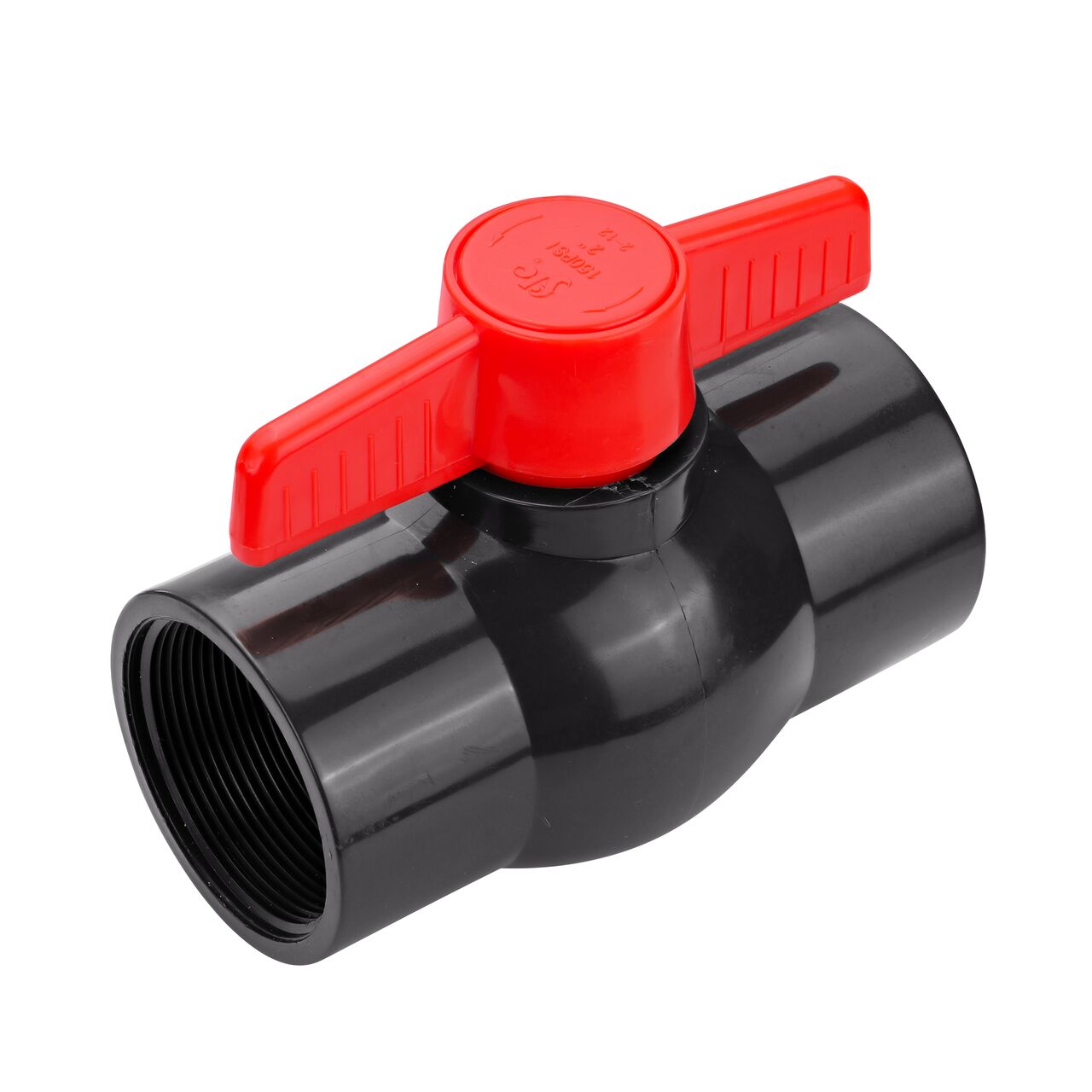 NDS PVC IPS Ball Valve is leak-resistant valve connects two 2 in. FPT Sch. 40 pipe ends in an irrigation or other pressurized system and prevents the backflow of water (NDS E1620-20)