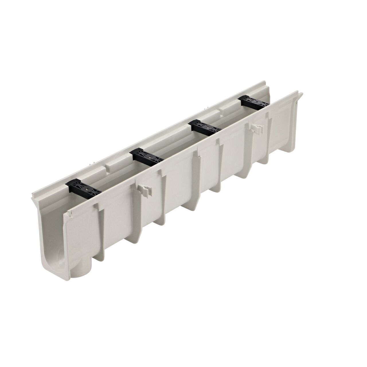 NDS Neutral Dura Slope Channel, 9.37 in. Deep, with tongue joints facing camera (NDS DS-106N)