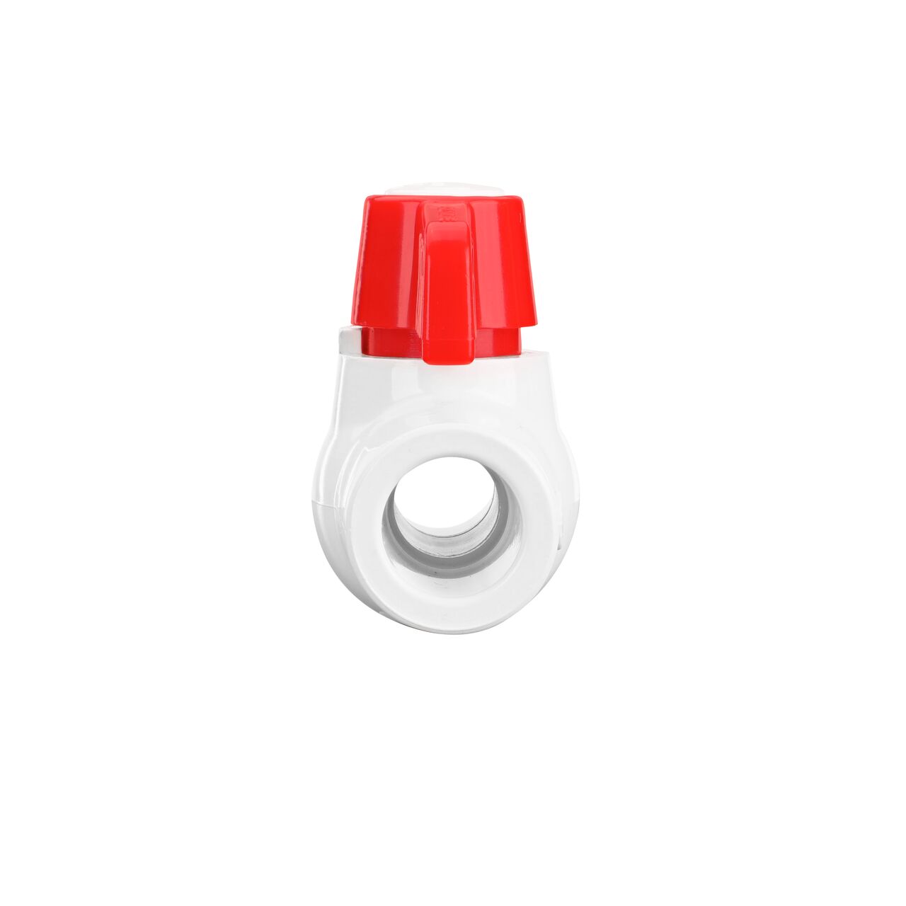 The NDS 1/2 in. CPVC CTS Ball Valve is made of durable material and works with most CPVC pipe to transport water and prevent backflow of contaminated water in pressurized systems (NDS C1310-05)