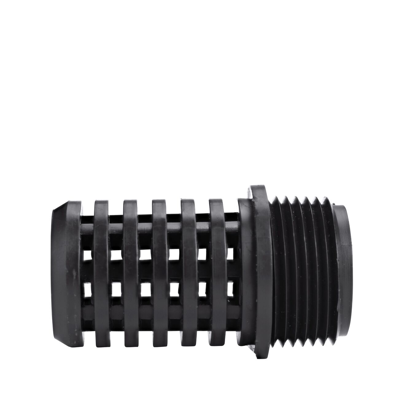 Side view of the NDS 1 in. IPS 100 Mesh Foot Valve Screen (NDS 1800-10)