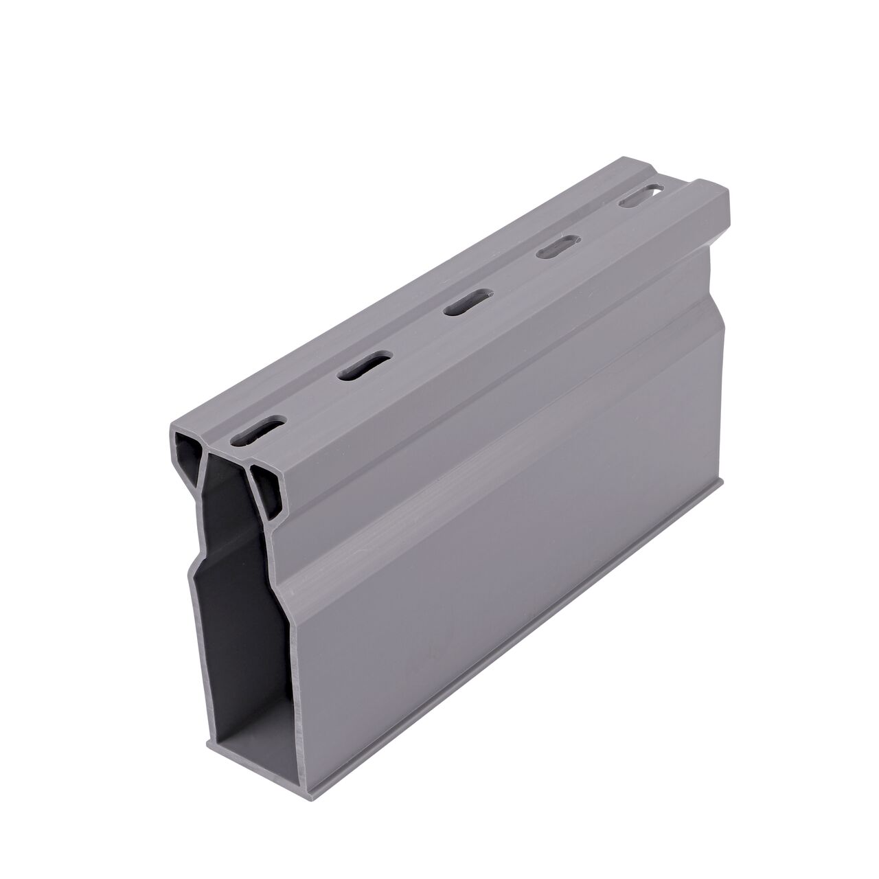 Alternate view of the NDS Gray Micro Channel™ Drain & Integrated Grate Side Outlet (NDS 8513)