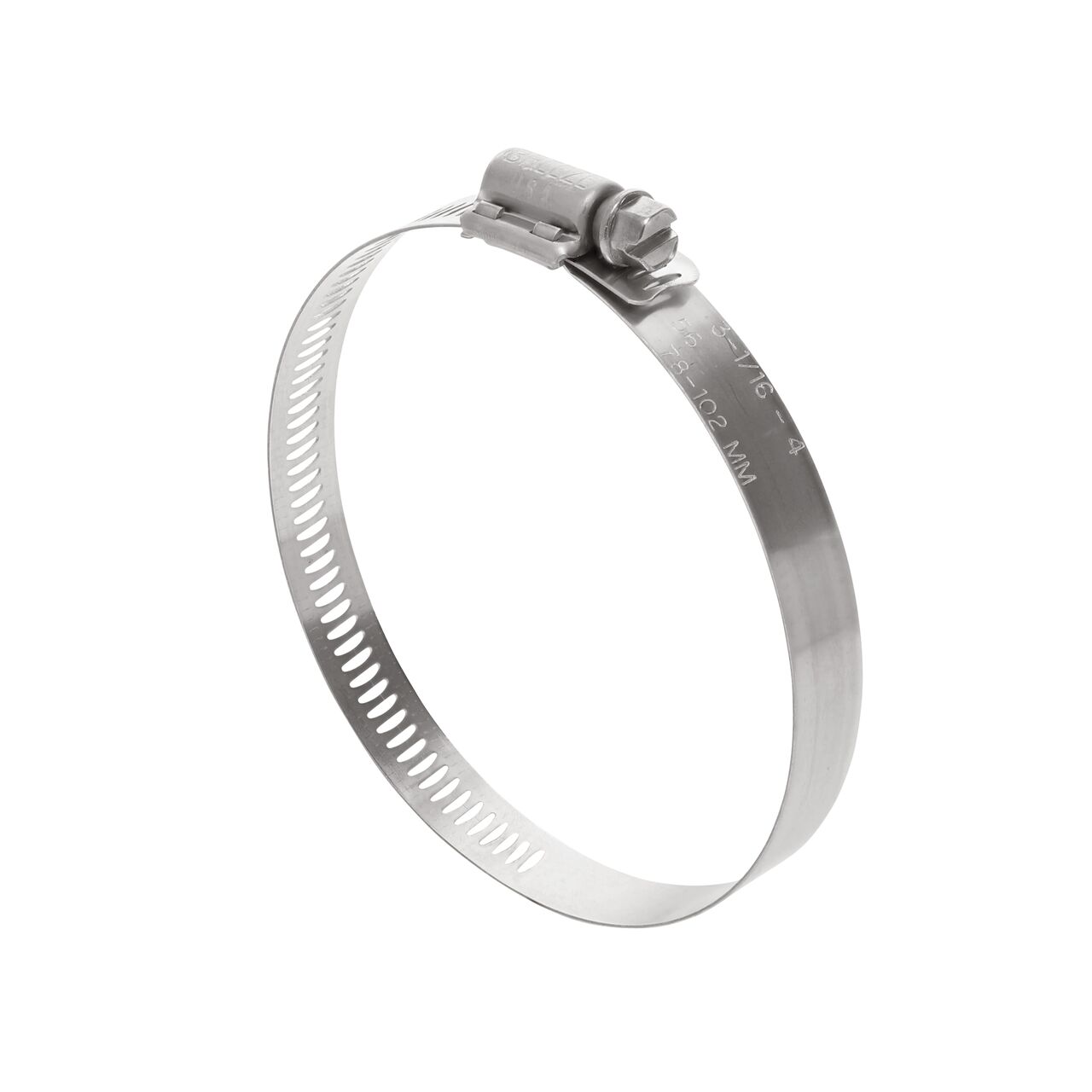 Use the NDS SAE 56 Worm Drive Hose Clamp with Aero Seal 1/2 in. band width (NDS 64056H) to form a secure connection in an industrial application between two pliable hoses or pipes