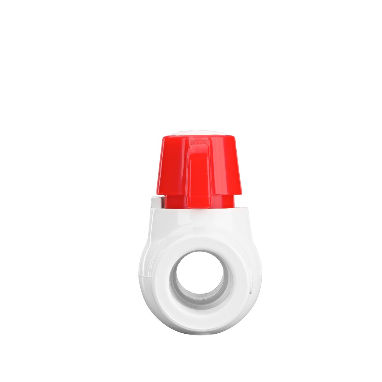 NDS 1/2 in. CPVC CTS Ball Valve direct water flow one-way through pipes when the ball valve opens that is perfect for pool and spa, irrigation, and plumbing installations (NDS C1310-05)