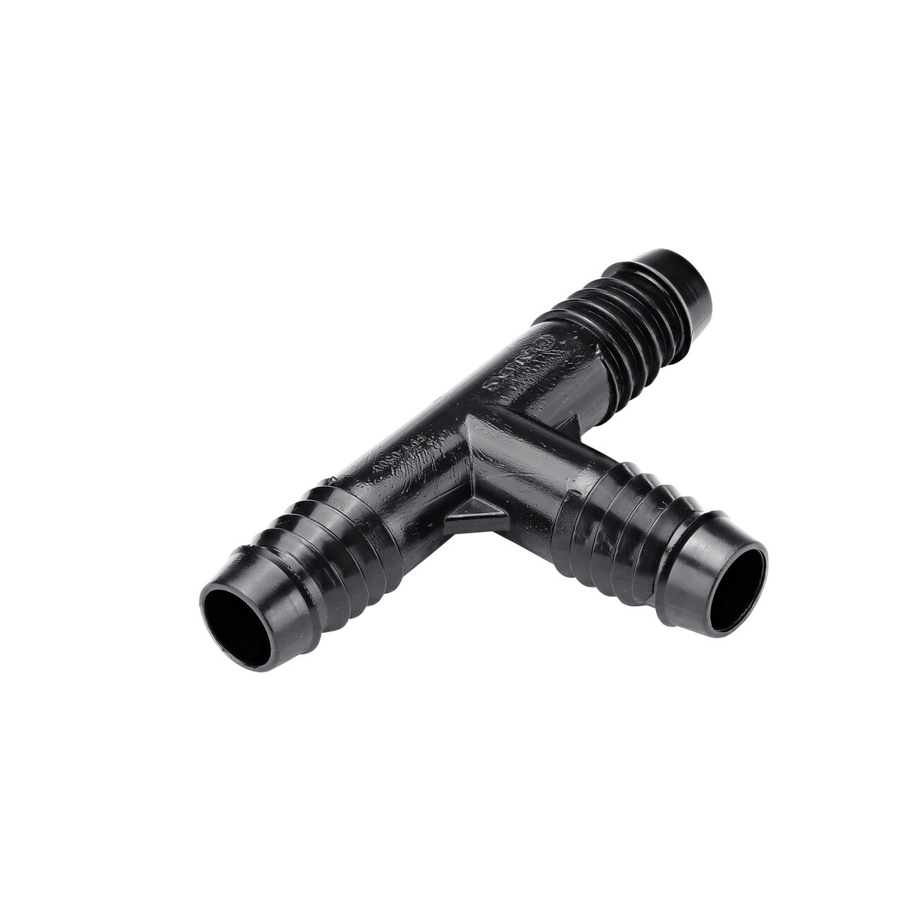 Use the 1/2 in. Barbed Flexee Swing Pipe Tee to form a branch off of connection point between fittings and irrigation supply tubing installed above ground surface for effective water distribution (NDS FPT-0500)