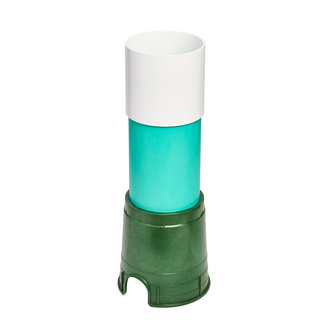 The new NDS 6 in. Standard Series Green Valve Box works with SDR-35 sewer & drain pipe and a 6 in. NDS coupler (NDS 6P05) to expanded height requirements (NDS 2108B)