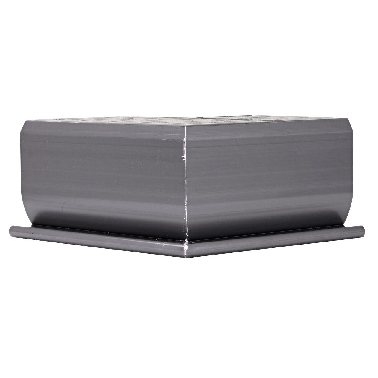 Side view of outside corner edge of the elbow on the Spee-D® Channel Drain 90° Elbow and Grate (NDS 2381, 2381*)