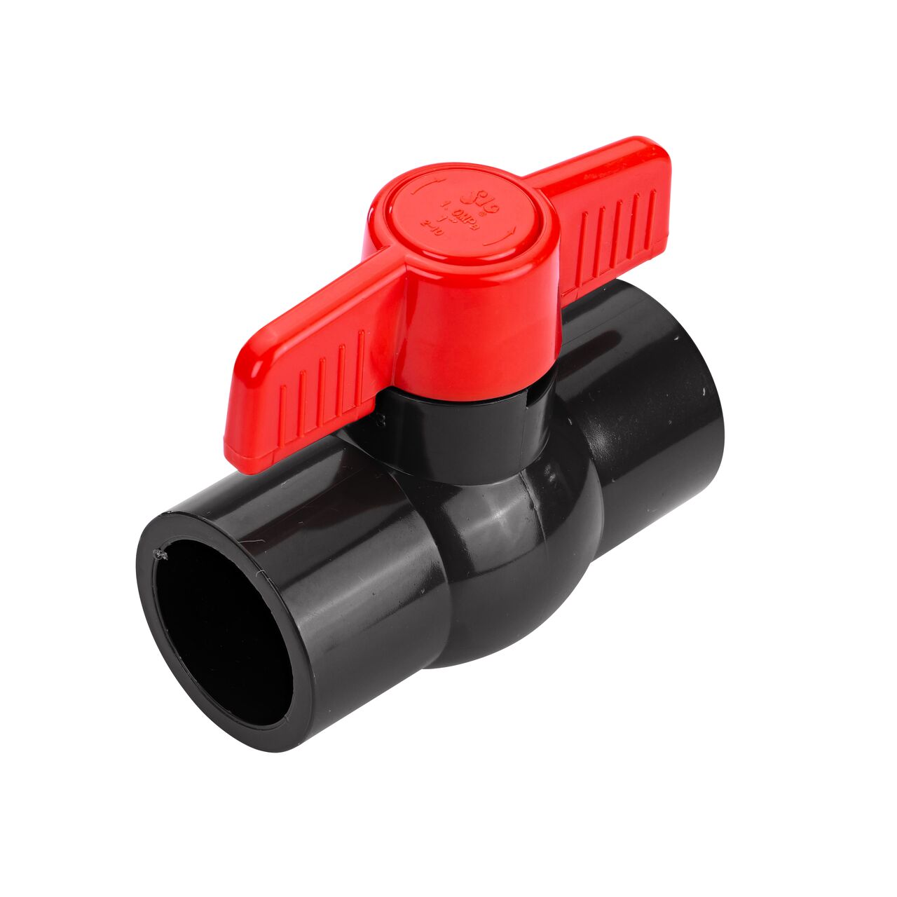 Create a shut off point in your system with the NDS 1 in. PVC IPS Ball Valve with slip connections (NDS E1610-10)