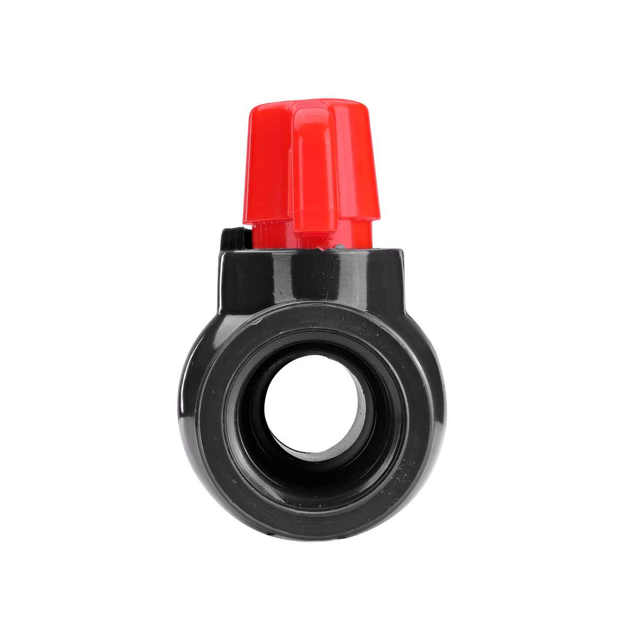 NDS 3/4 in. PVC IPS Ball Valve direct water flow one-way through pipes when the ball valve opens that is perfect for pool and spa, irrigation, and plumbing installations (NDS E1620-07)