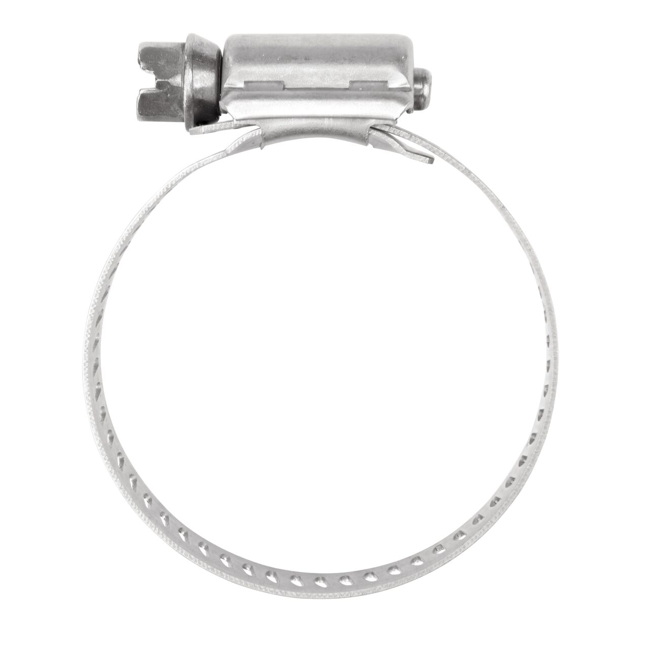The NDS SAE 20 Worm Drive Hose Clamp with Aero Seal 1/2 in. band width (NDS 64020H) has a diameter range of 13/16 - 1-3/4 in.