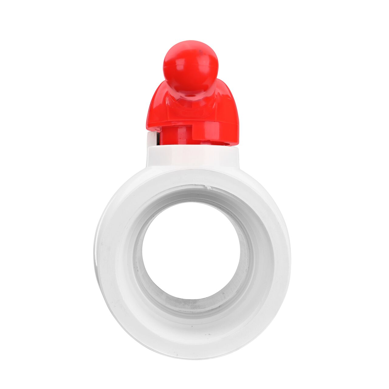 NDS 3 in. PVC IPS Ball Valve direct water flow one-way through pipes when the ball valve opens that is perfect for pool and spa, irrigation, and plumbing installations (NDS E1320-30)