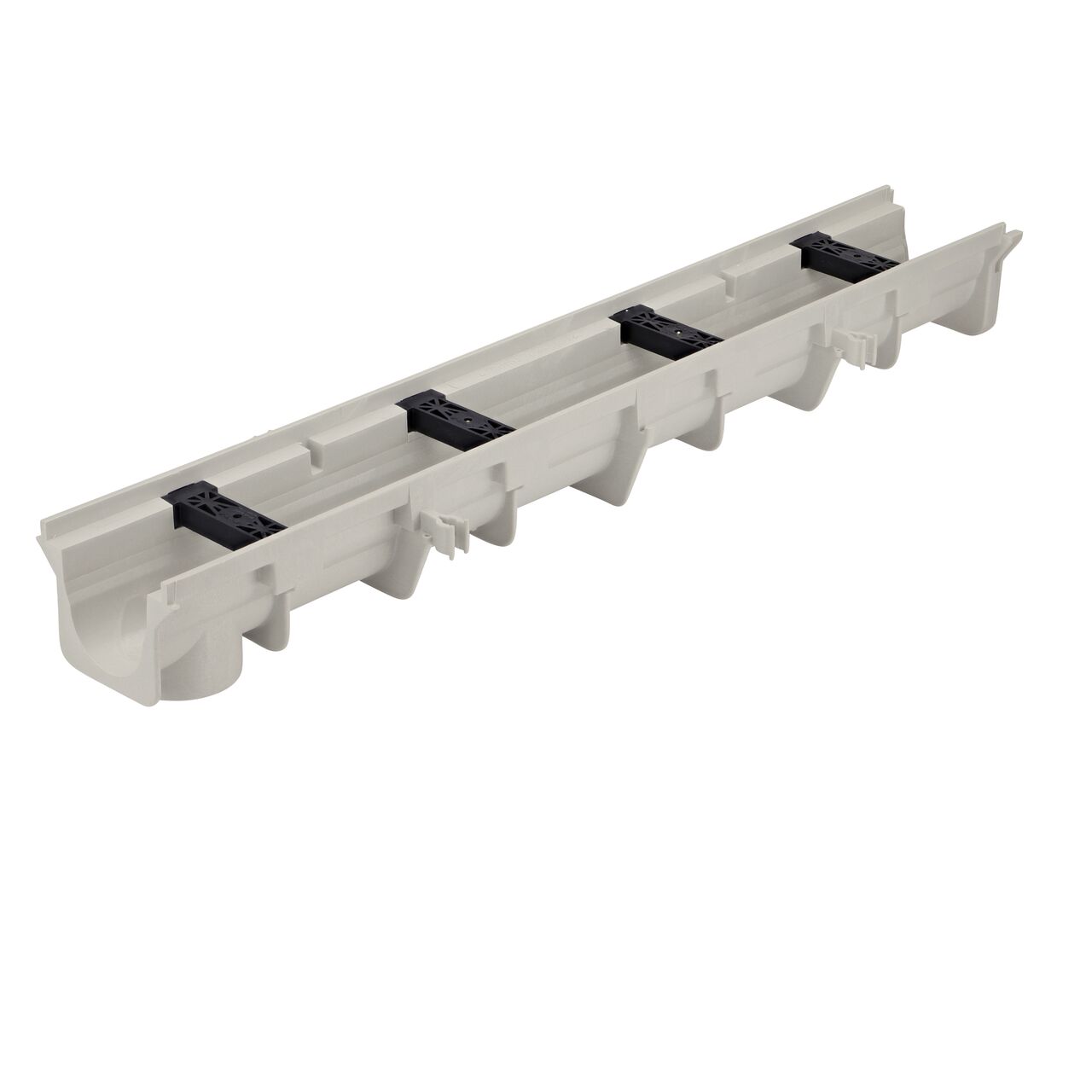 NDS Neutral Dura Slope Channel, 3.99 in. Deep, with tongue joints facing camera (NDS DS-090N)