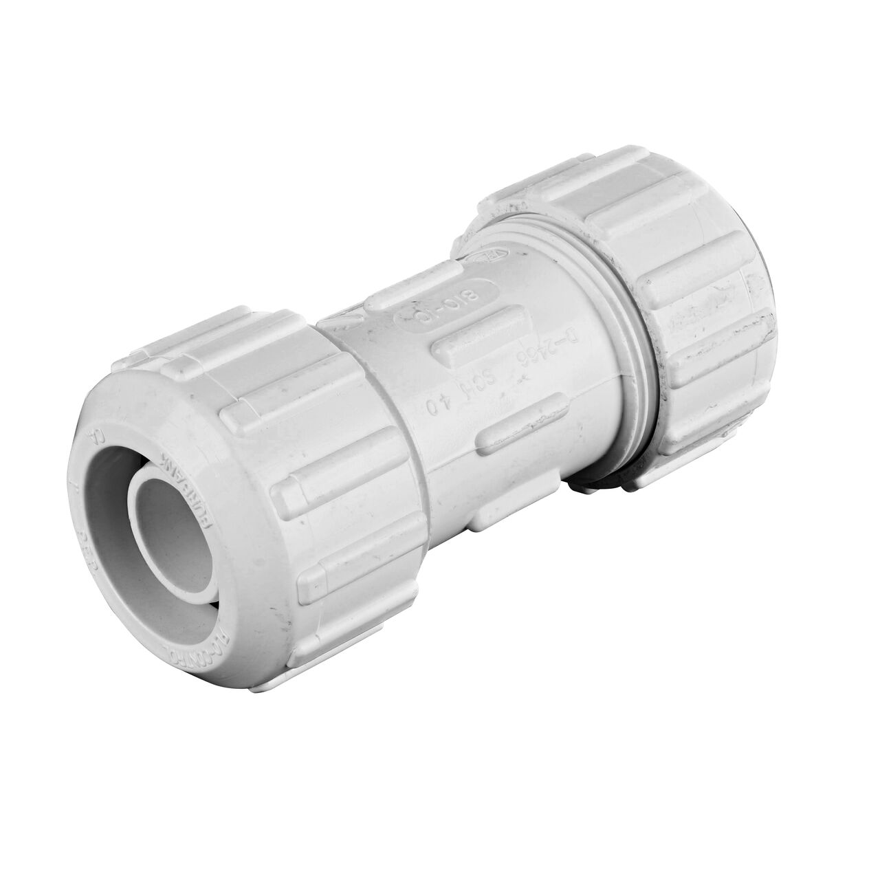 1 in. compression end of the NDS 1 in. SIDR-7 Flo-Lock™ Gripper Coupling (NDS 810-10)