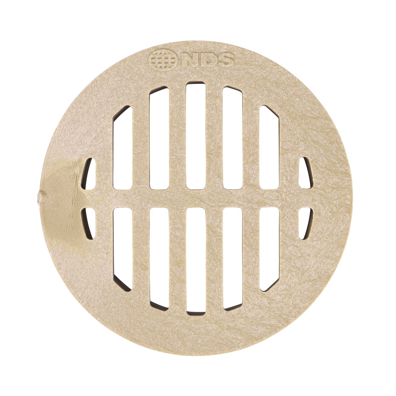 Top down view of the NDS 3 in. Round Grate (NDS 16S)