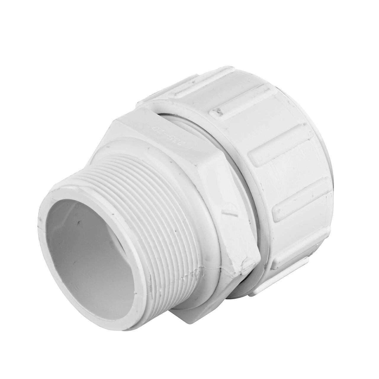 Threaded CTS MPT connection end on the NDS 2 in. Flo-Lock Gripper Adapter with CTS MPT end (NDS 235-20)